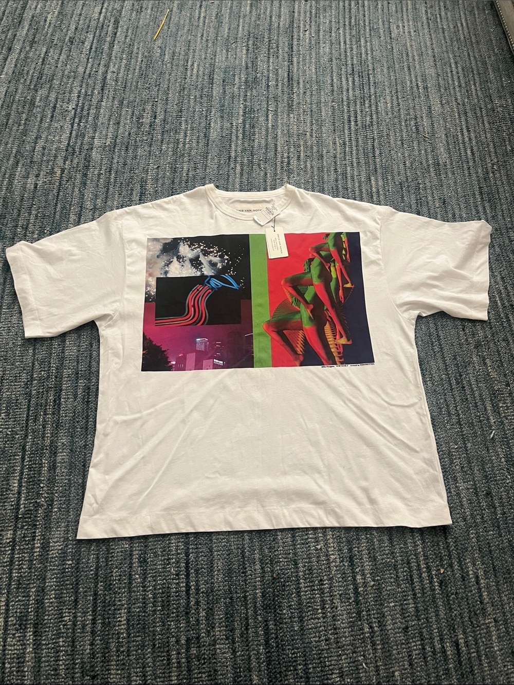 Neiman Marcus Graphic White Men's T-Shirt
